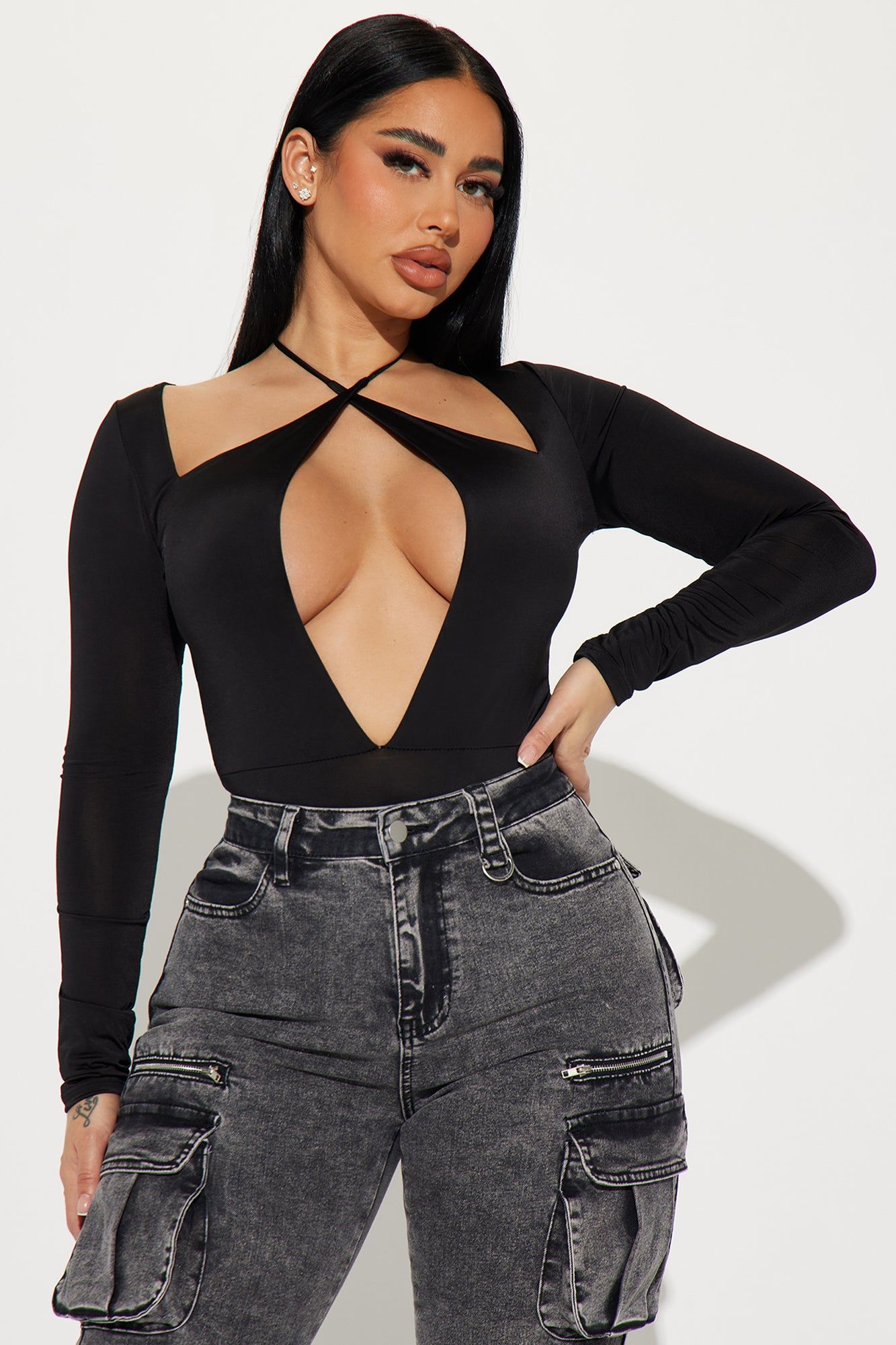 Want It More Bodysuit - Black sold by Fashion Nova product image thumbnail 3