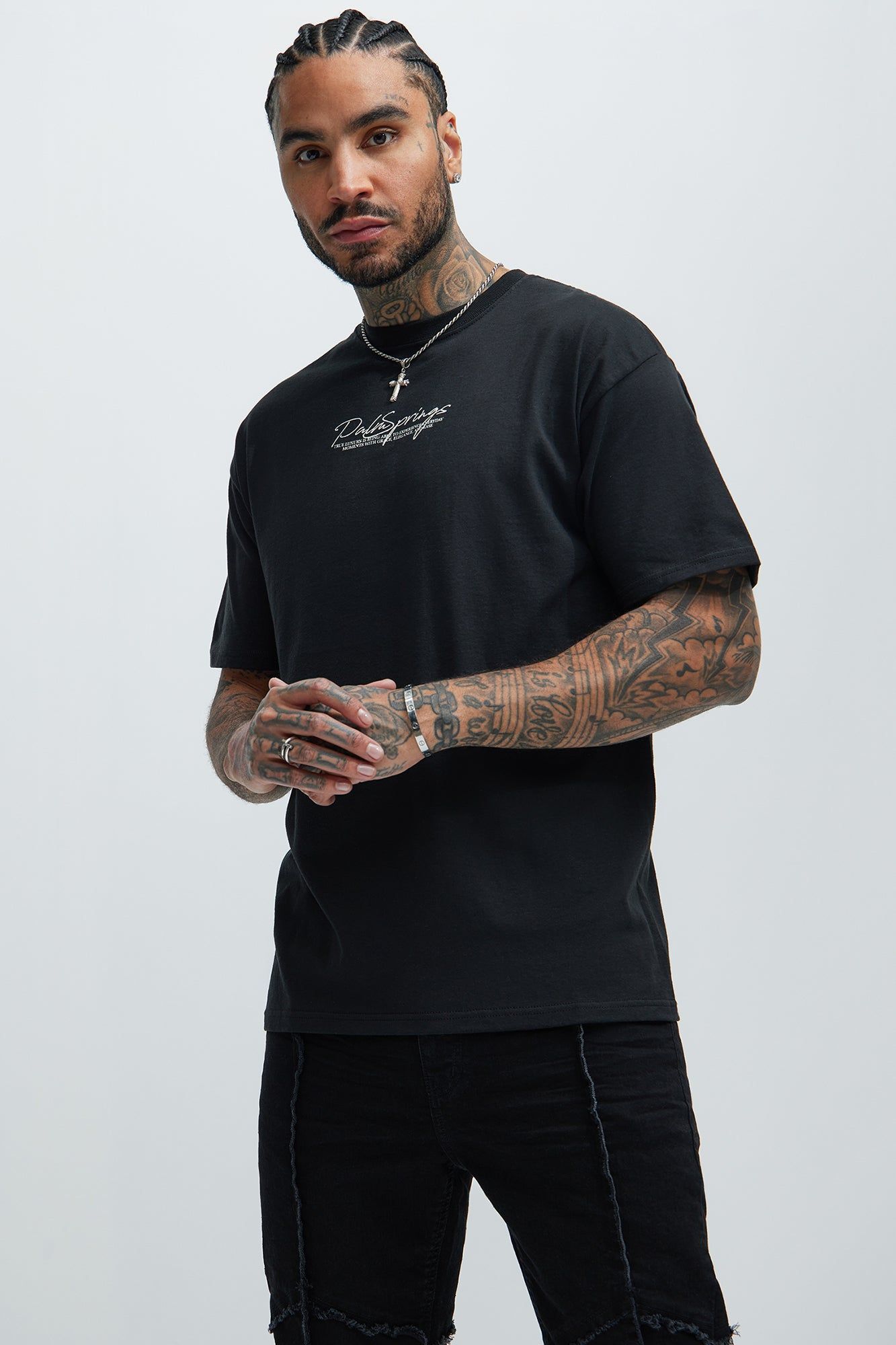 Palm Springs Est. 1993 Short Sleeve Tee - Black sold by Fashion Nova product image thumbnail 3