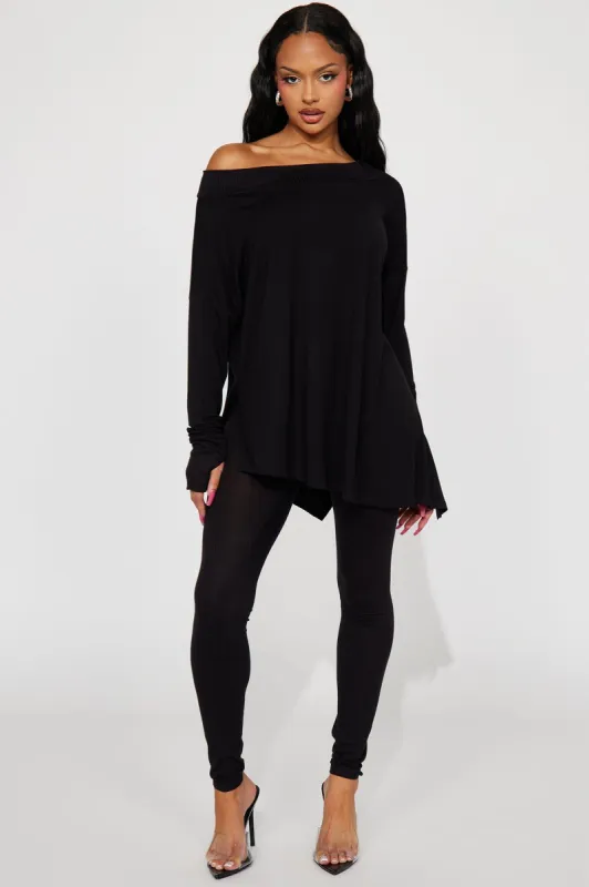 Amara Legging Set - Black sold by Fashion Nova