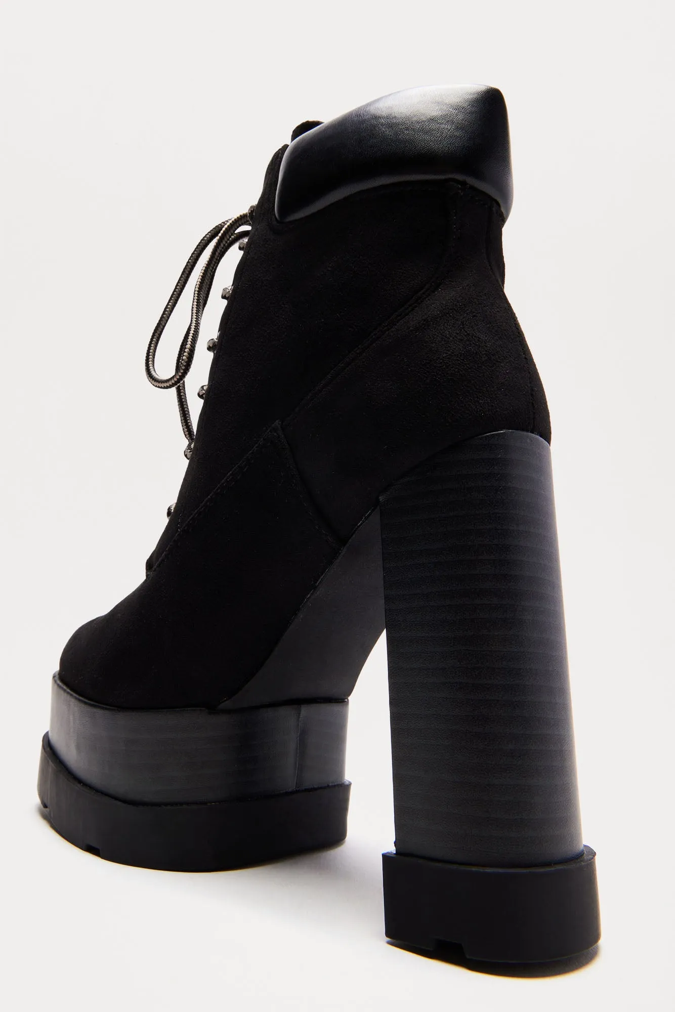 Cameron Platform Booties - Black sold by Fashion Nova product image thumbnail 5