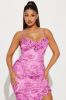 Debby Mesh Maxi Dress - Pink sold by Fashion Nova