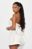 Grace Strapless Micro Mini Dress - Ivory sold by Fashion Nova