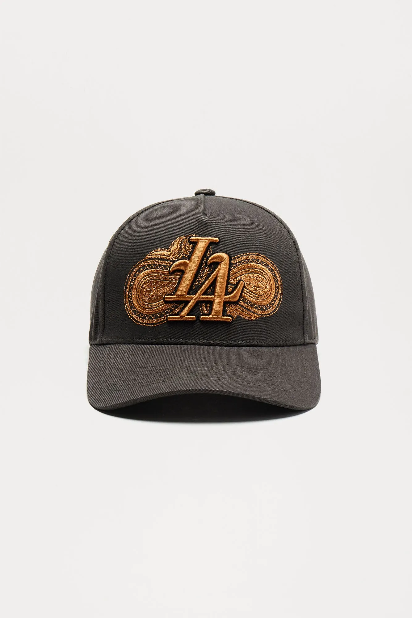 La Paisley Snapback Hat - Grey sold by Fashion Nova product image thumbnail 3