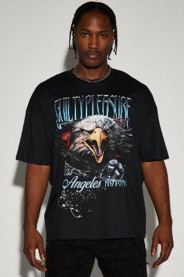 GP Motors Oversized Short Sleeve Tee - Black sold by Fashion Nova