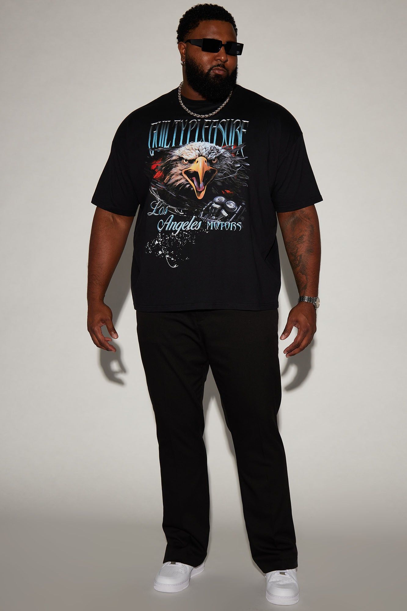 GP Motors Oversized Short Sleeve Tee - Black sold by Fashion Nova product image thumbnail 5