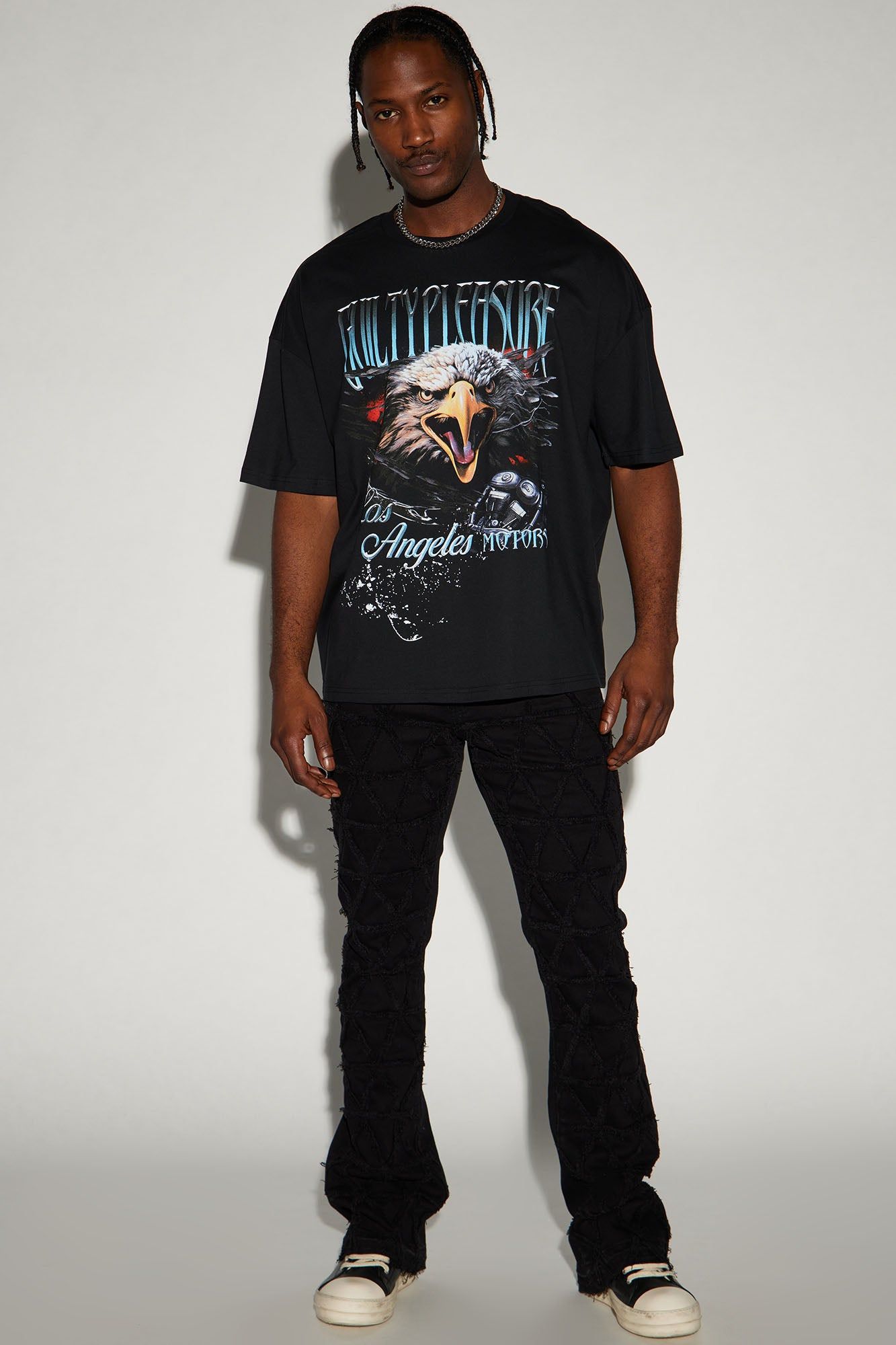 GP Motors Oversized Short Sleeve Tee - Black sold by Fashion Nova product image thumbnail 2