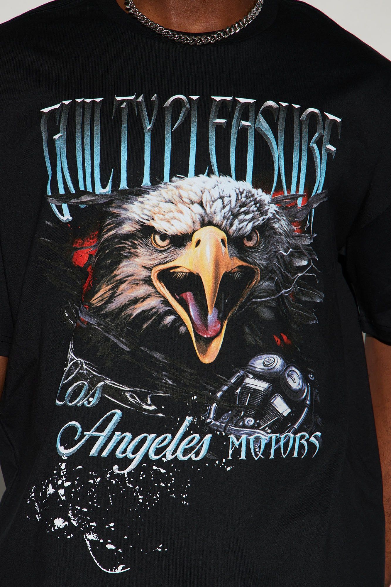 GP Motors Oversized Short Sleeve Tee - Black sold by Fashion Nova product image thumbnail 3