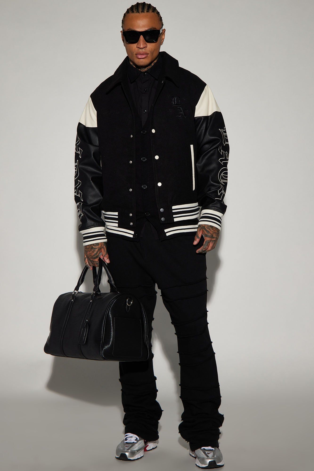 Angel Varsity Jacket - Black sold by Fashion Nova product image thumbnail 2