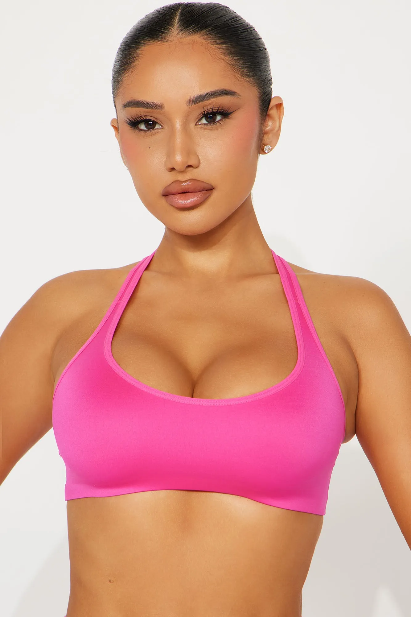 Weekend Vibe Seamless Bralette - Hot Pink sold by Fashion Nova