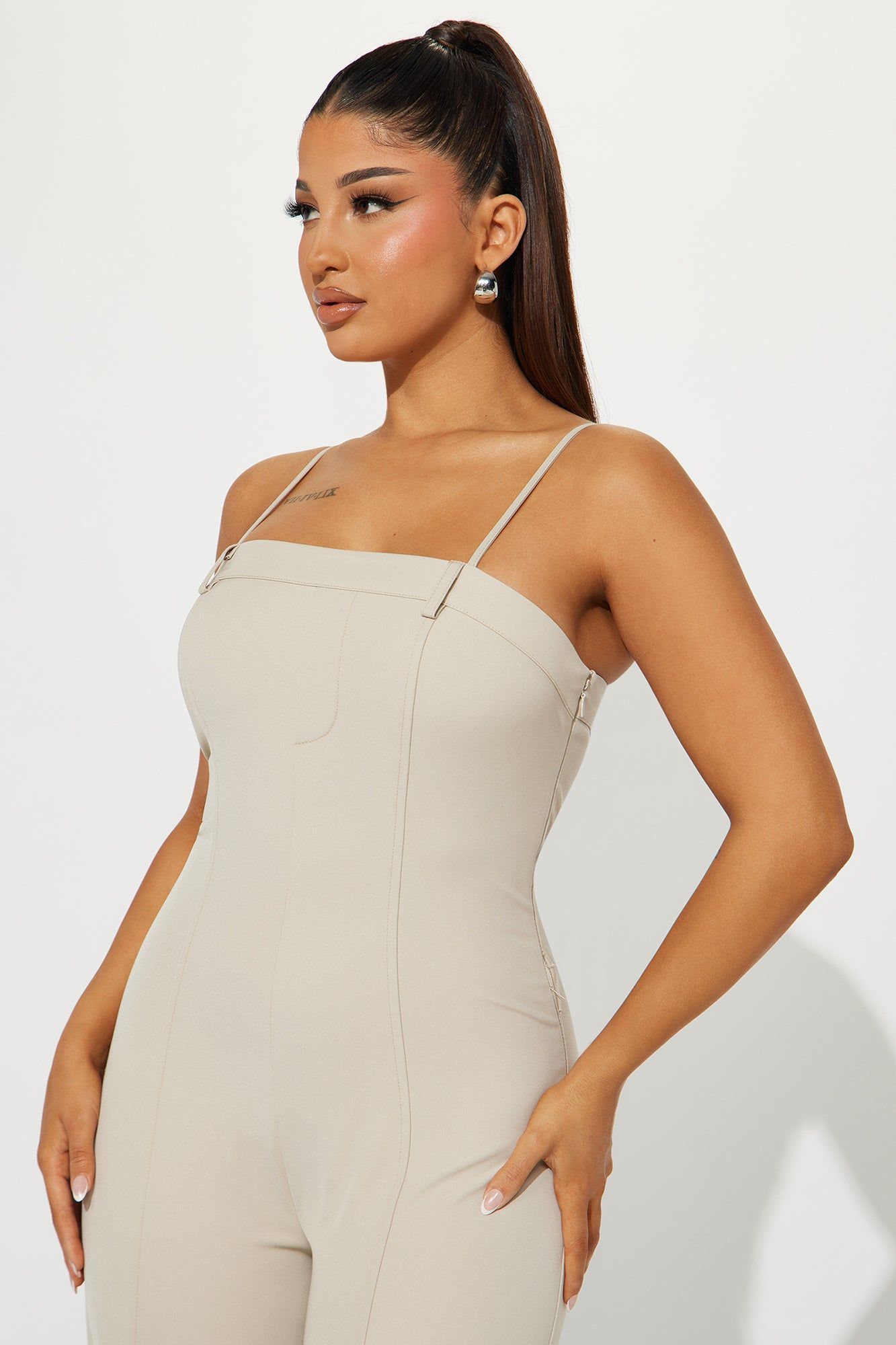 Mirabel Jumpsuit - Beige sold by Fashion Nova product image thumbnail 2