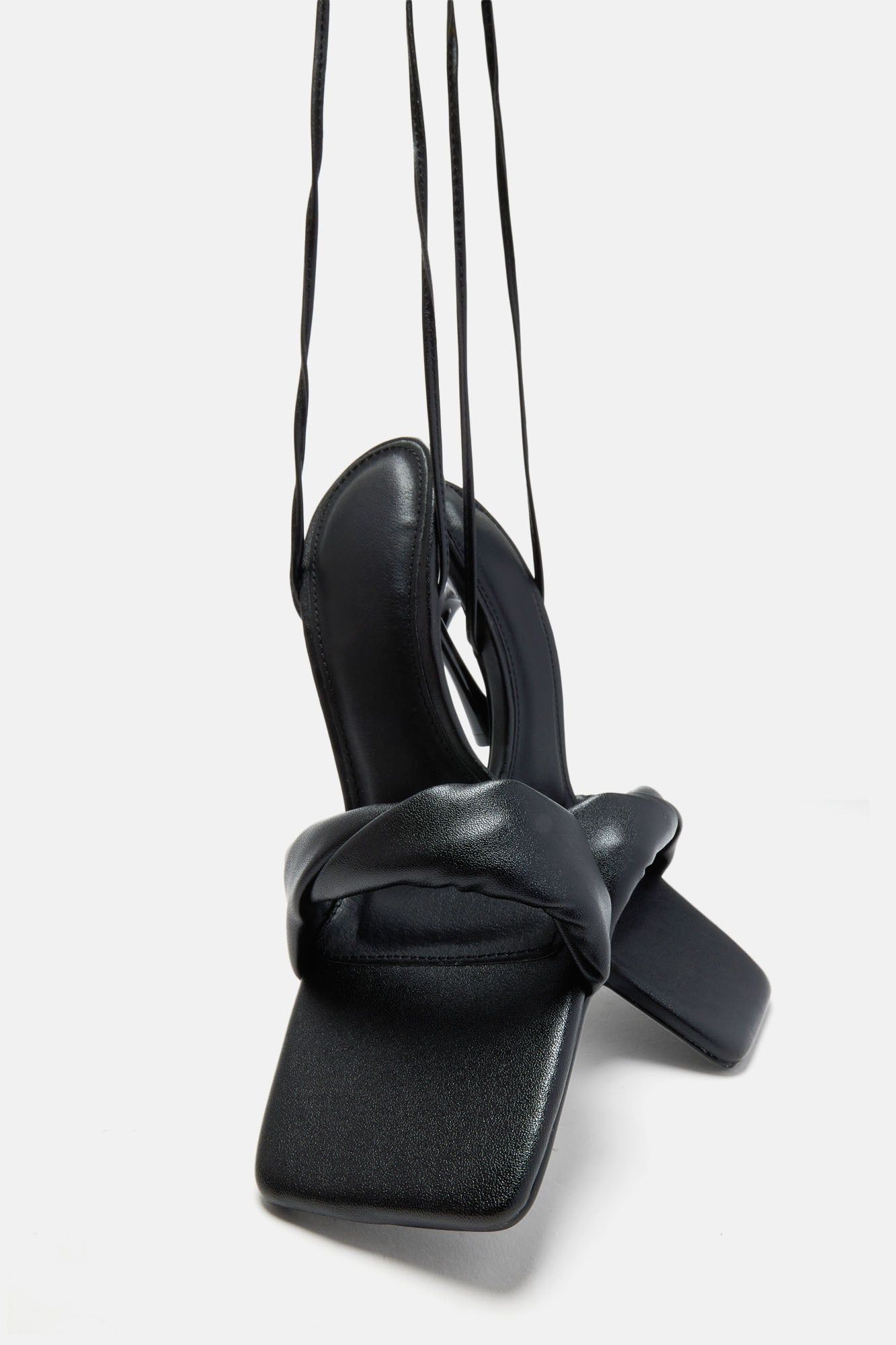 She Slays Wrap Up Heels - Black sold by Fashion Nova product image thumbnail 4