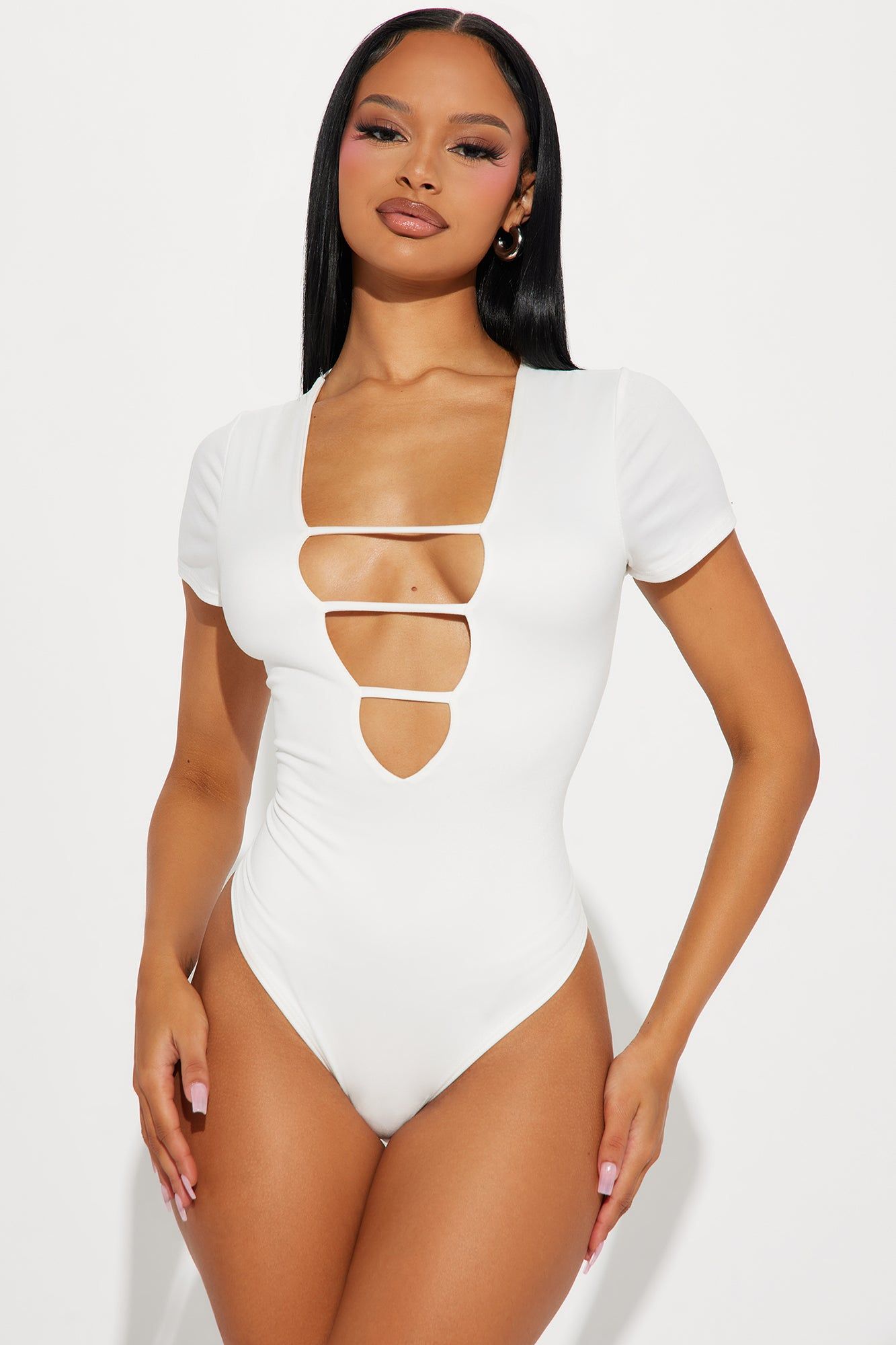 On Your Mind Bodysuit - Ivory sold by Fashion Nova