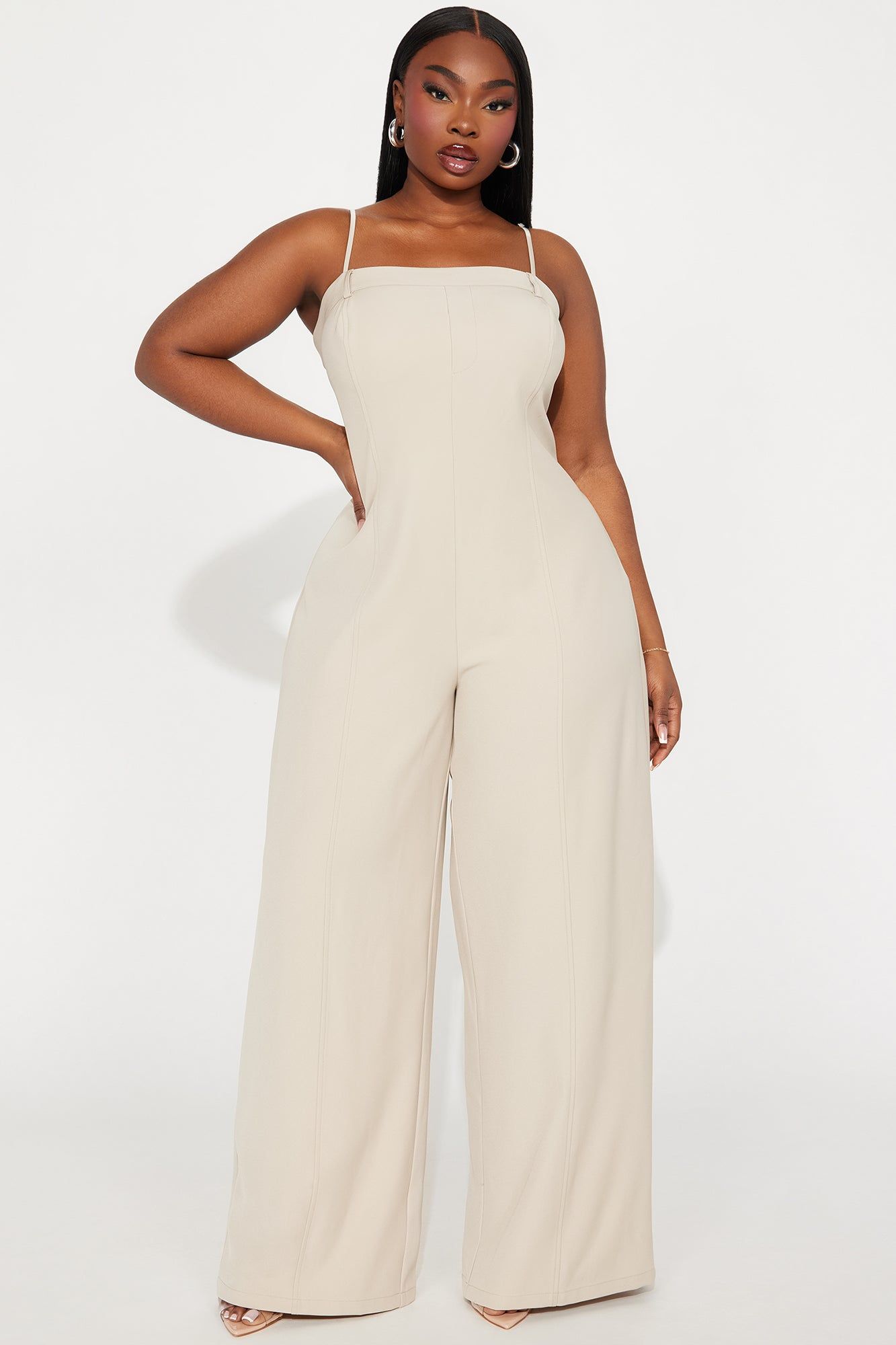 Mirabel Jumpsuit - Beige sold by Fashion Nova product image thumbnail 4