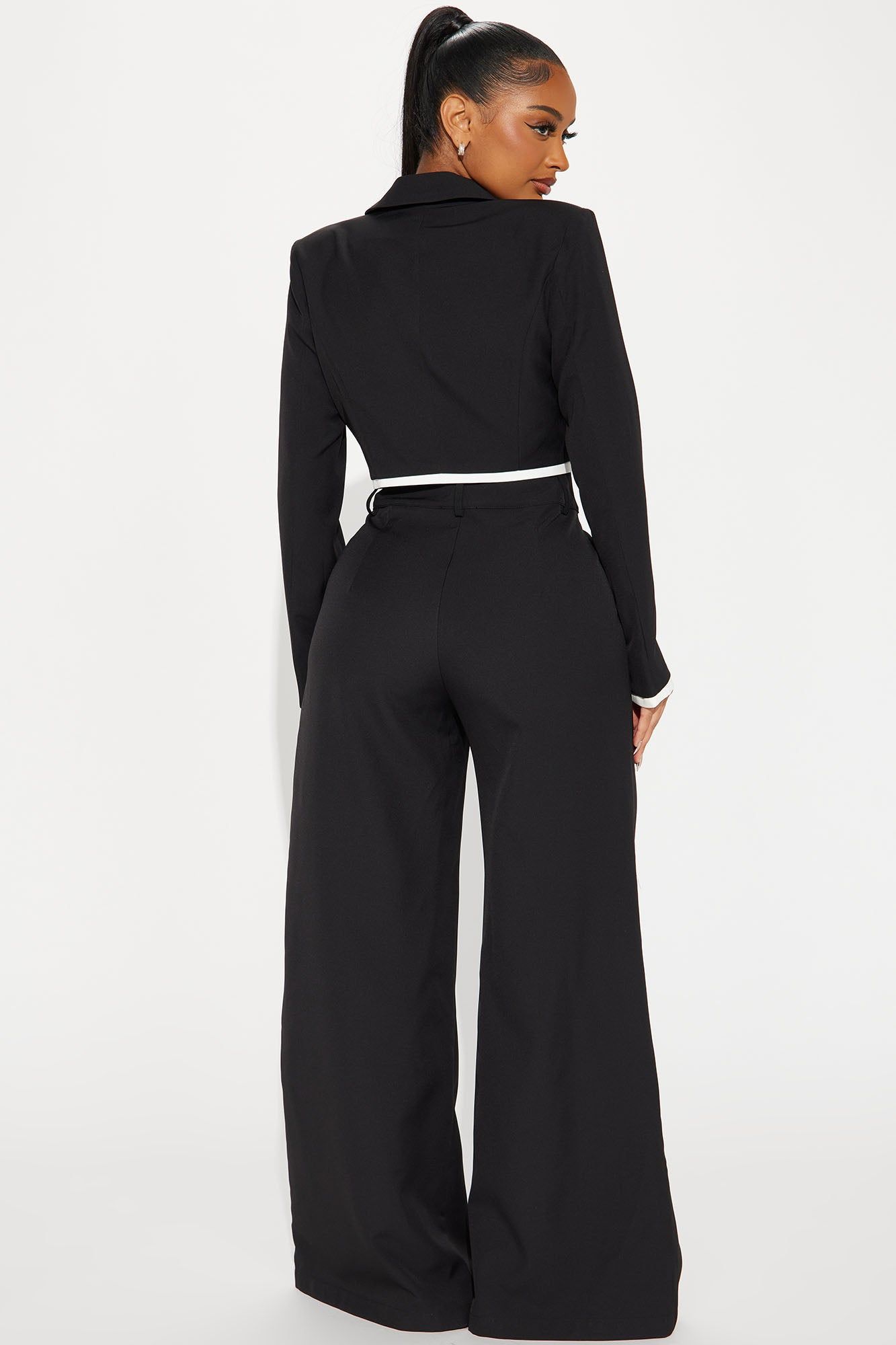 Fashionably Late Pant Set - Black sold by Fashion Nova product image thumbnail 3