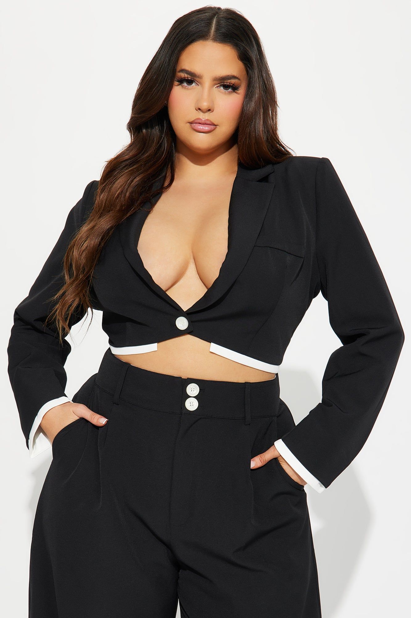 Fashionably Late Pant Set - Black sold by Fashion Nova product image thumbnail 5