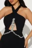 Diamond Elegance Maxi Dress - Black sold by Fashion Nova