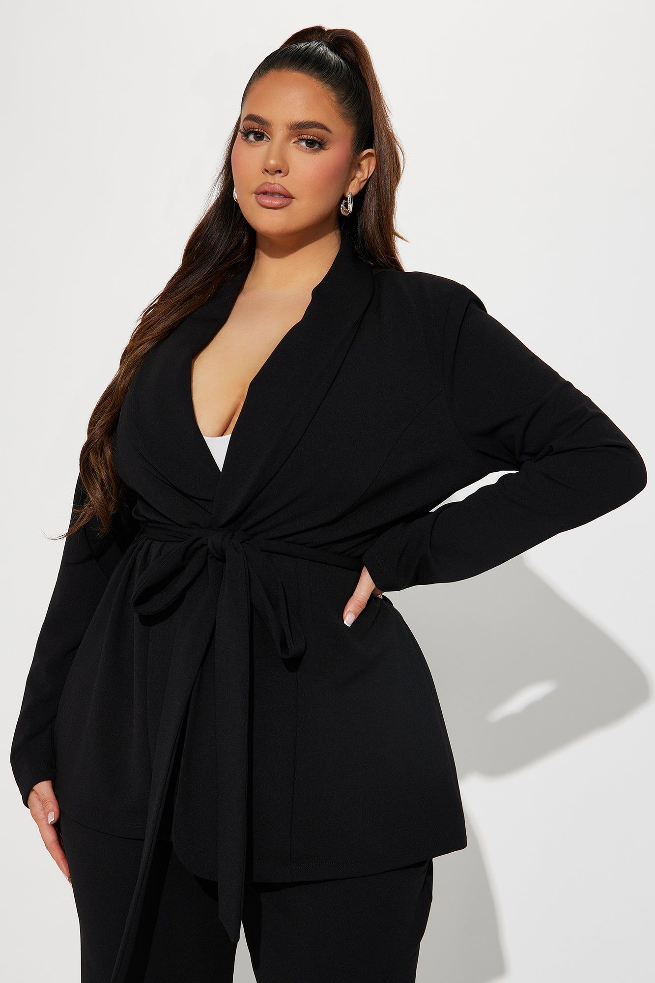 CEO Vibes Blazer Set - Black sold by Fashion Nova product image thumbnail 5