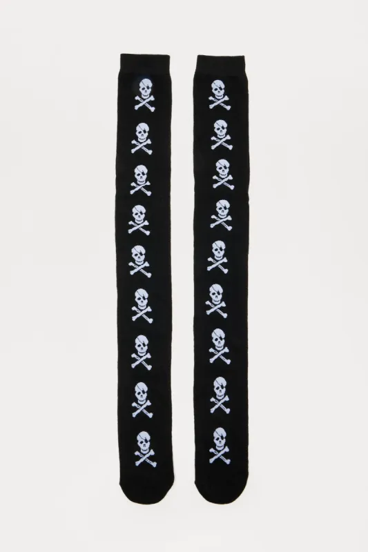 Toxic Poison Socks - Black/White sold by Fashion Nova
