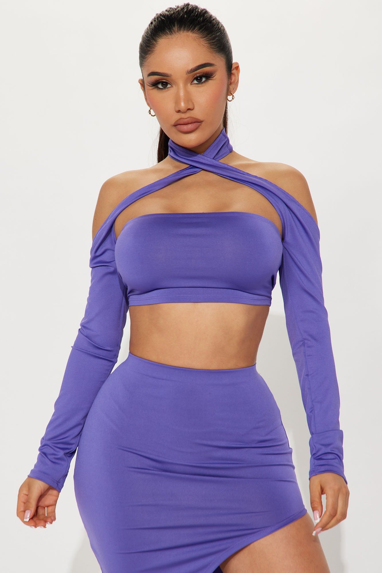 Loving You Skirt Set - Violet sold by Fashion Nova product image thumbnail 2