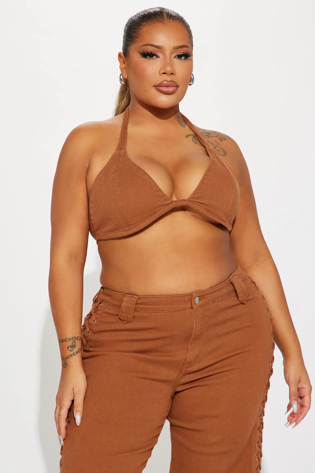 True Chemistry Pant Set - Brown sold by Fashion Nova product image thumbnail 5