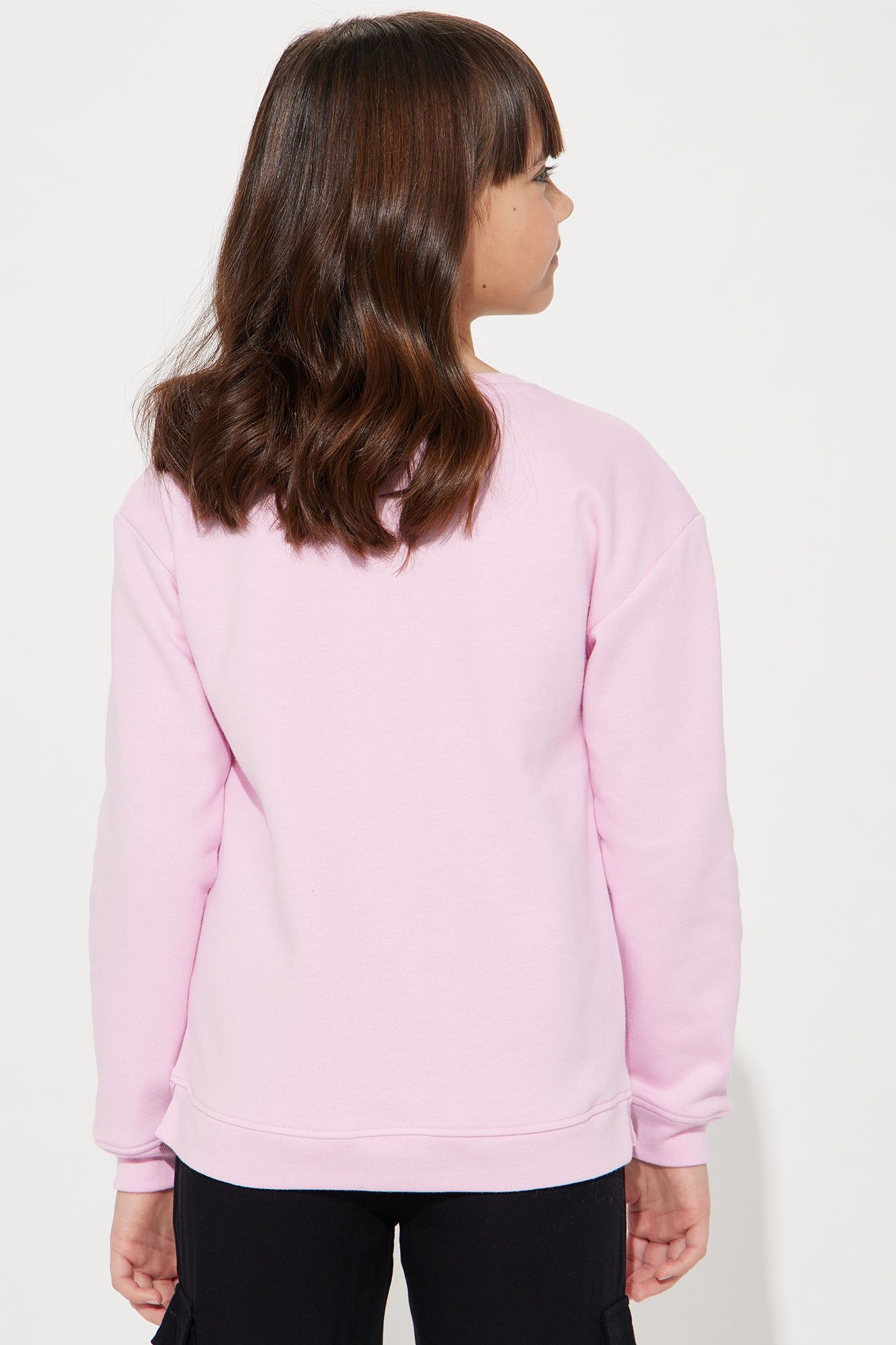 Mini Minnie Mouse Sweetheart Crew Sweatshirt - Pink sold by Fashion Nova product image thumbnail 3