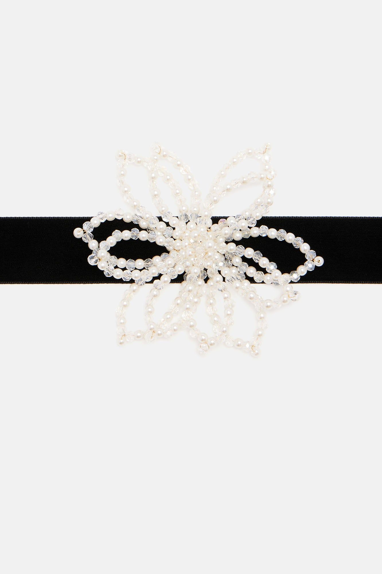 Dinner And Flowers Choker - Black/combo sold by Fashion Nova product image thumbnail 3