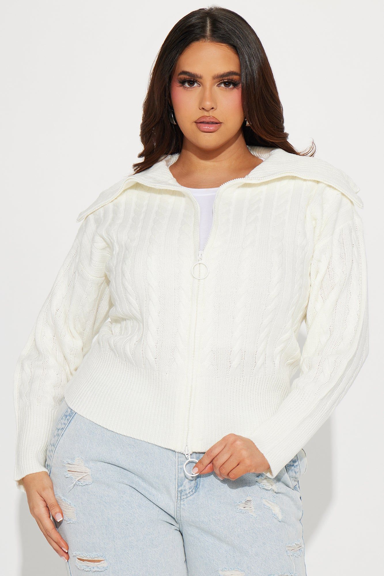 Hermosa Sweater - Ivory sold by Fashion Nova product image thumbnail 4