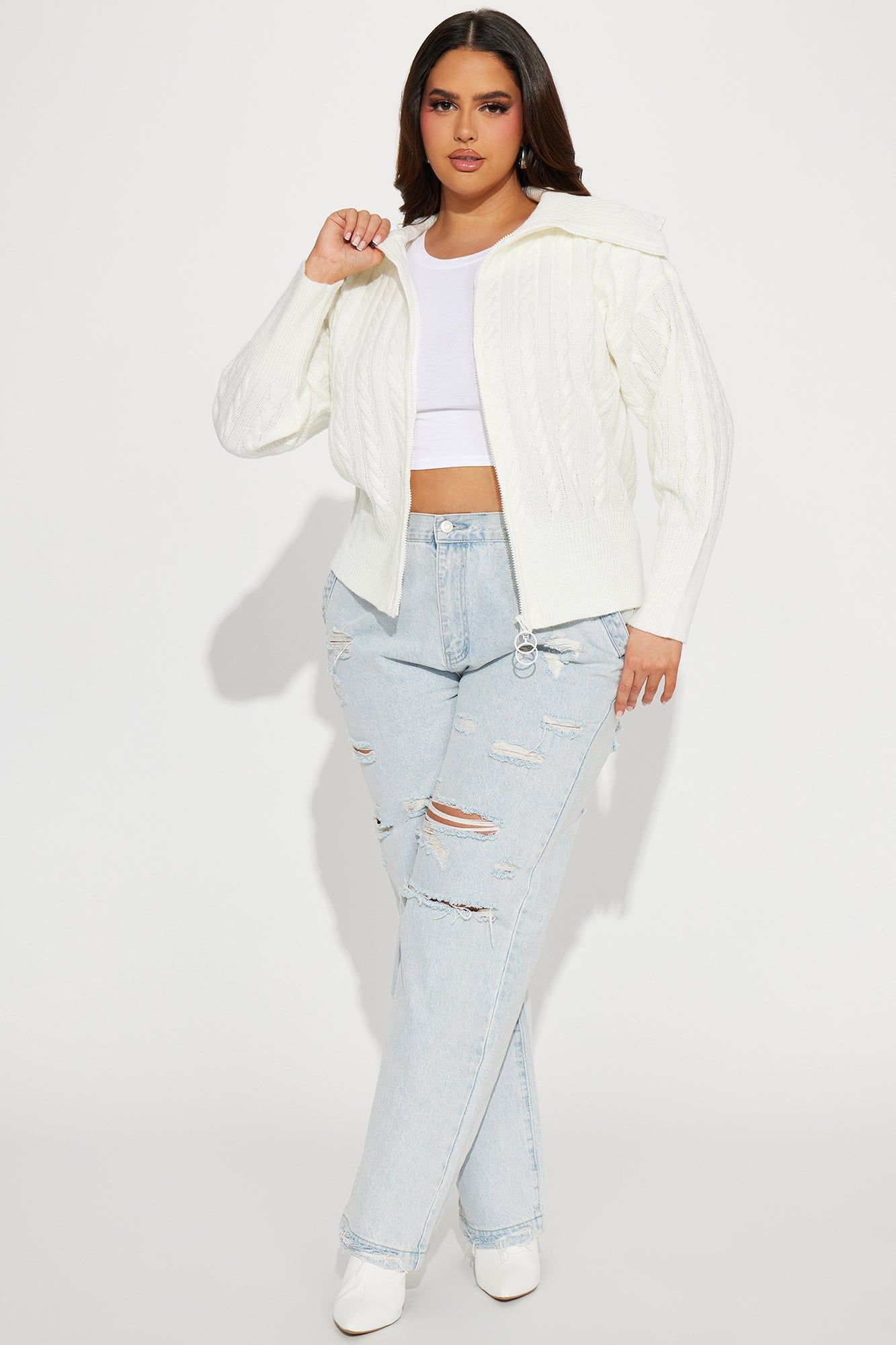 Hermosa Sweater - Ivory sold by Fashion Nova product image thumbnail 5
