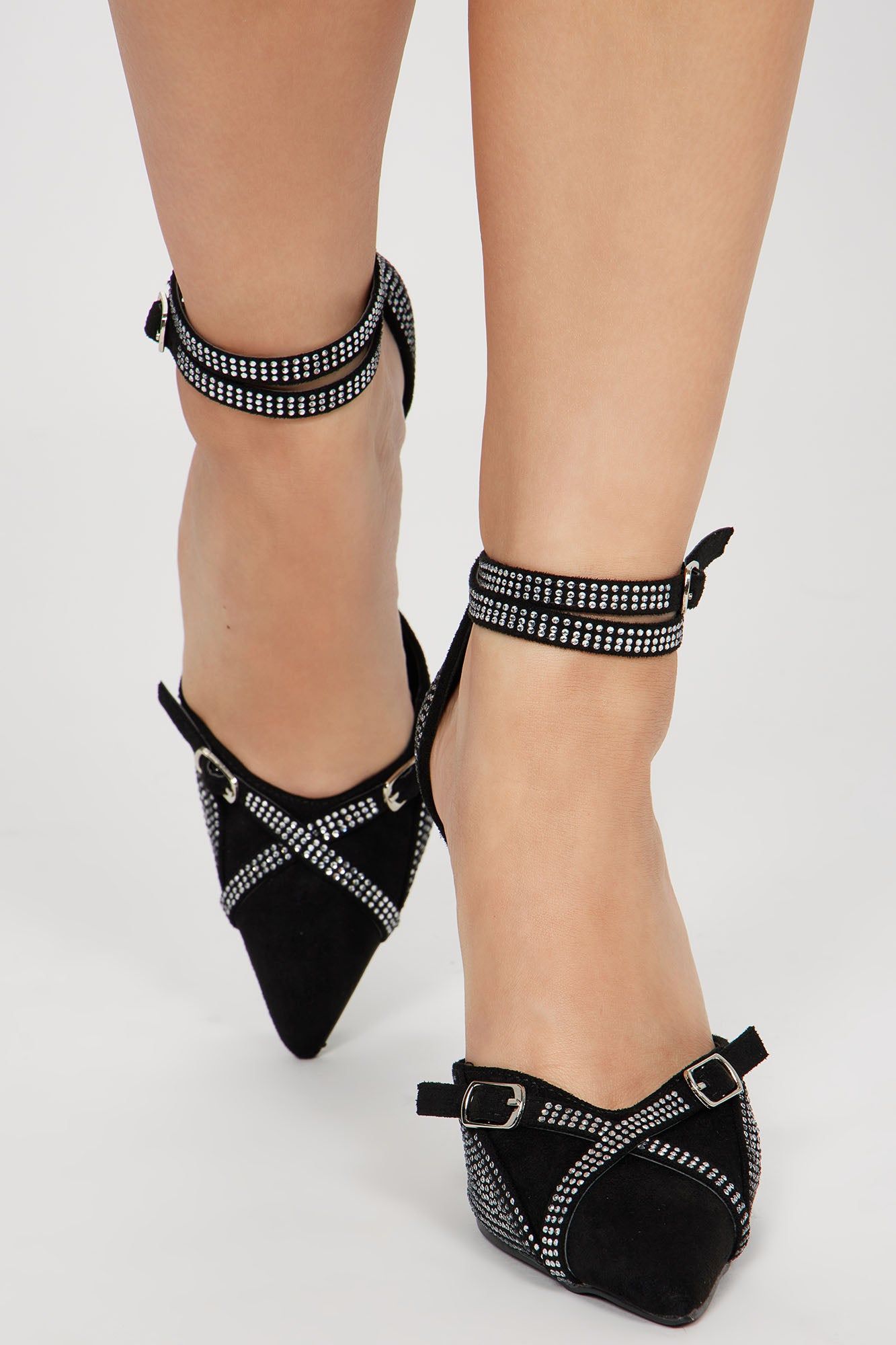 Estella Embellished Pumps - Black sold by Fashion Nova product image thumbnail 2