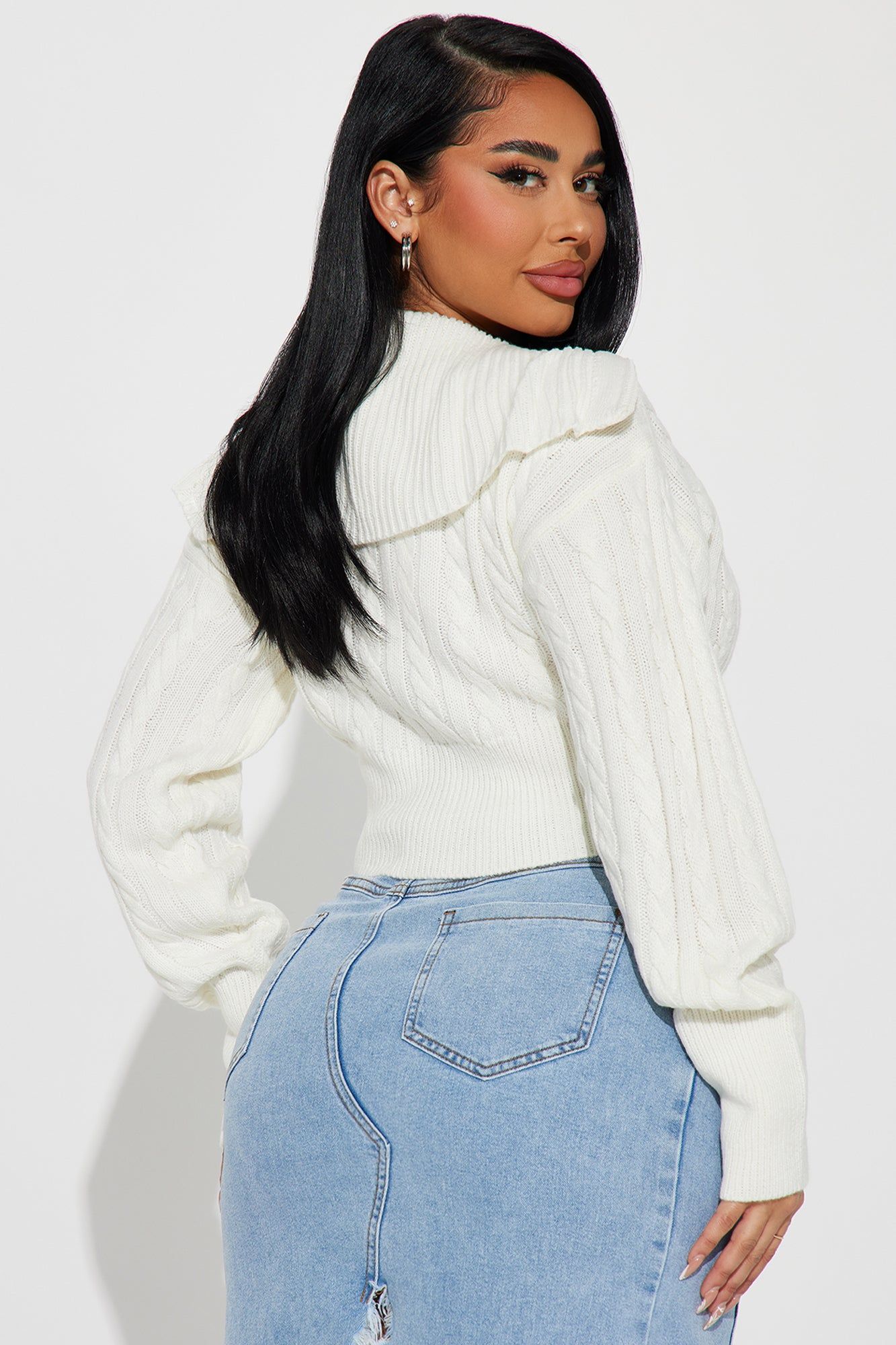 Hermosa Sweater - Ivory sold by Fashion Nova product image thumbnail 3