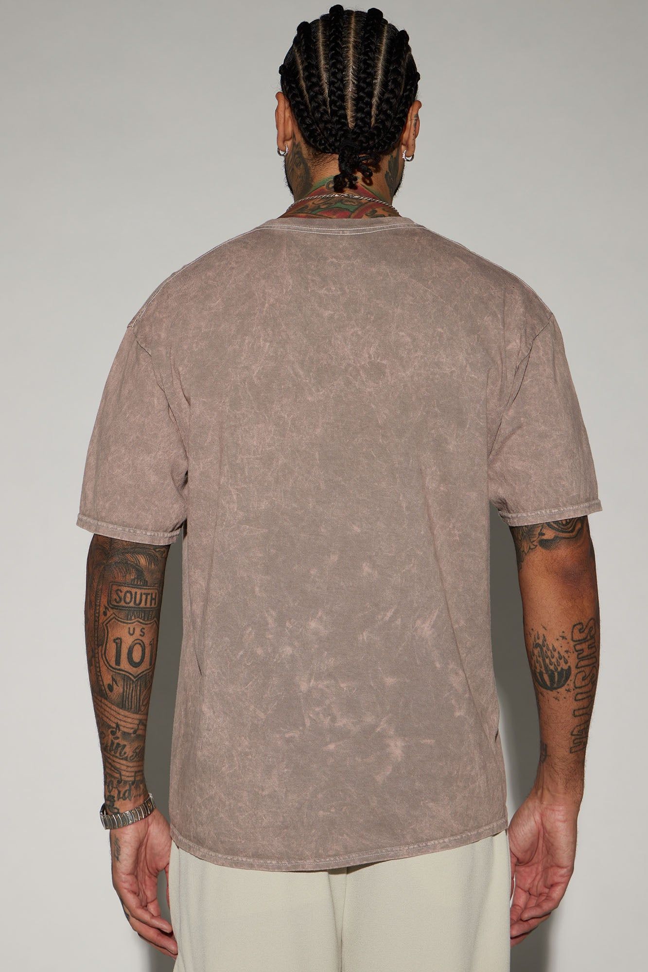 Smokey The Bear Keep Fire In Its Place Short Sleeve Tee - Sand sold by Fashion Nova product image thumbnail 4