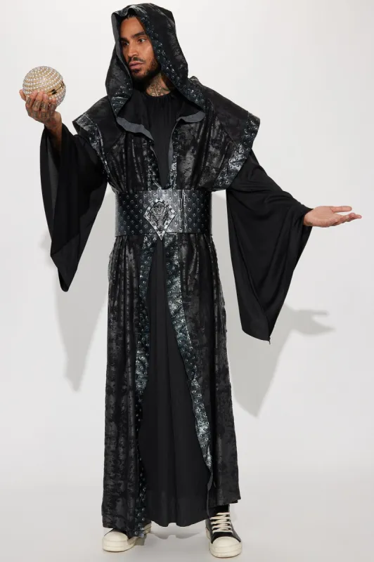 Dark Wizard 3 Piece Costume Set - Black sold by Fashion Nova