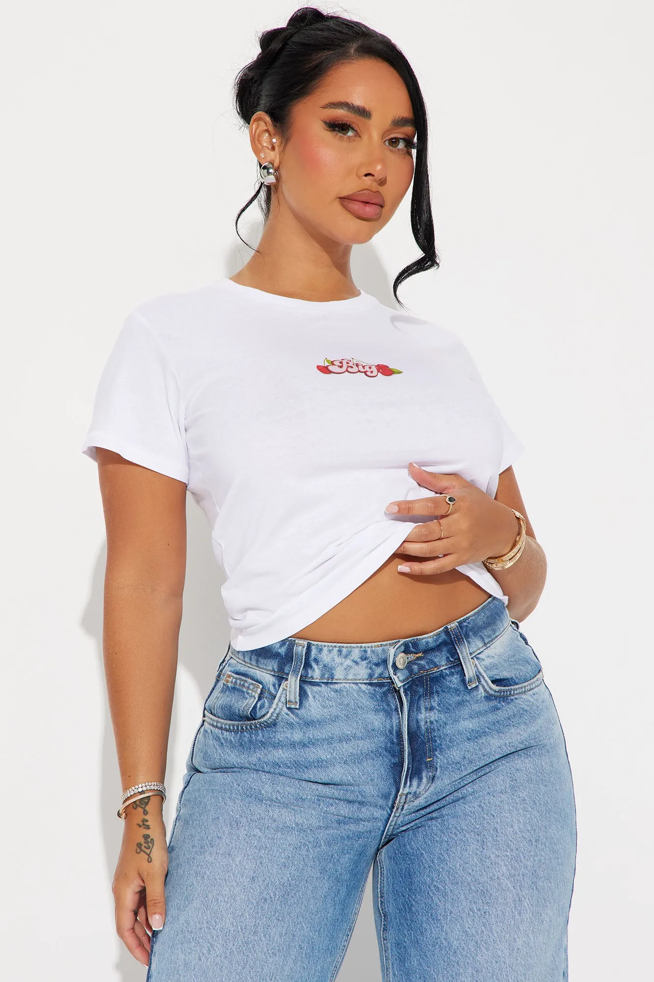Big Love Sisterhood Tee - White sold by Fashion Nova product image thumbnail 2