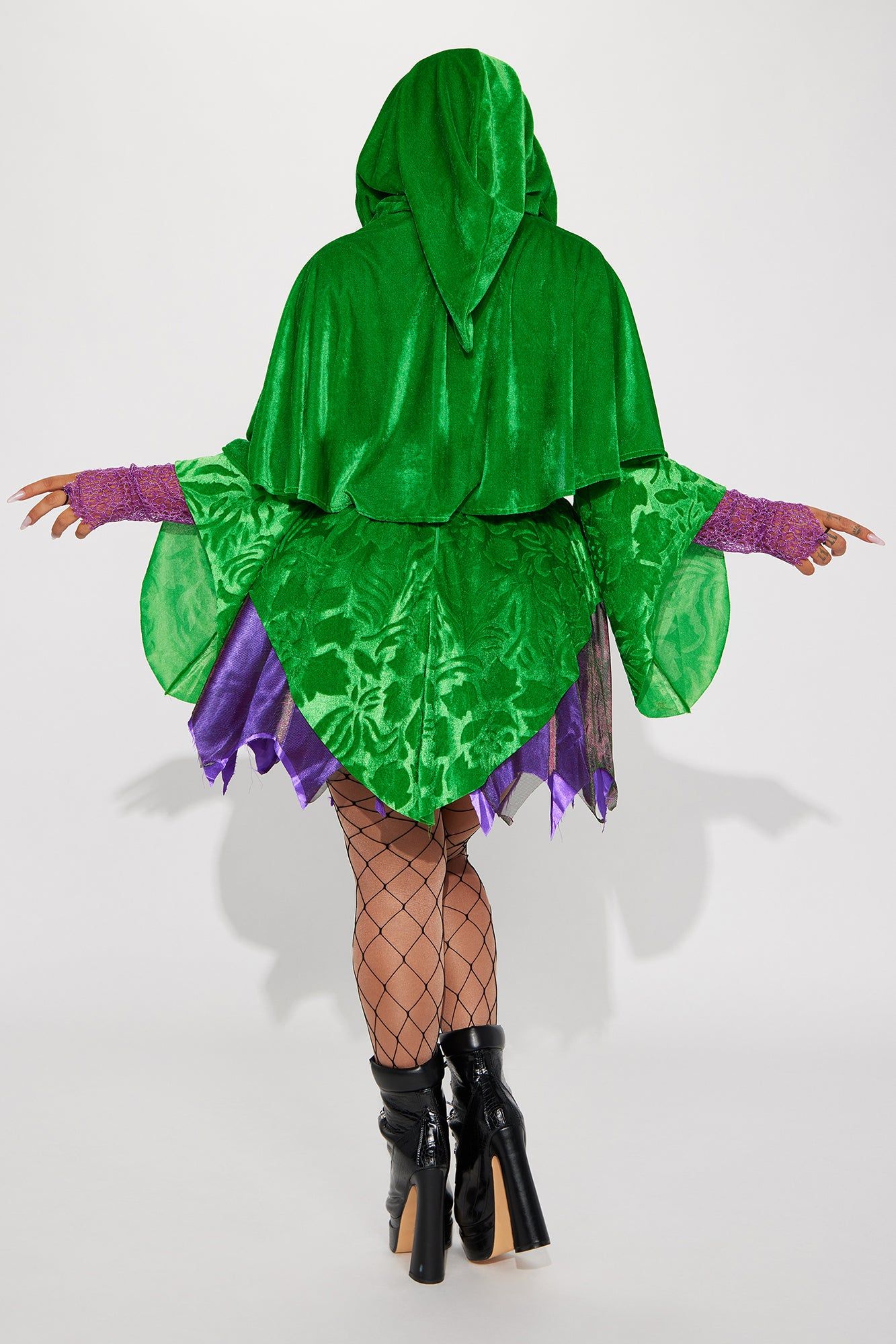 Saucy Witch 2 Piece Costume Set - Purple/Green sold by Fashion Nova product image thumbnail 8