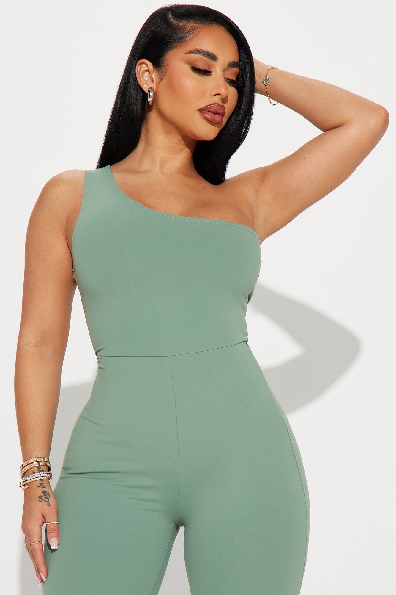 Adira Jumpsuit - Sage sold by Fashion Nova product image thumbnail 2