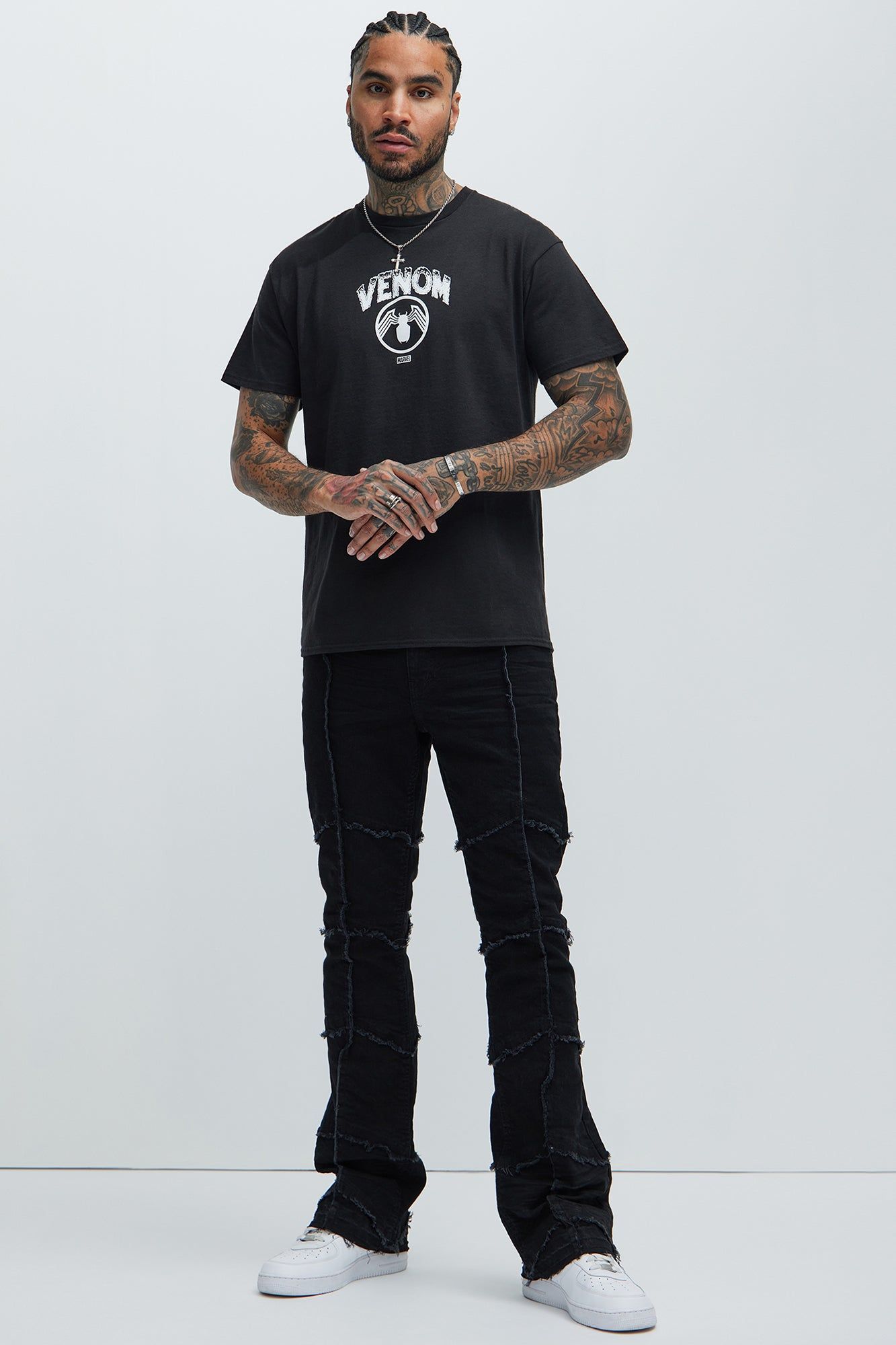 Venom: Lethal Protector Short Sleeve Tee - Black sold by Fashion Nova product image thumbnail 2