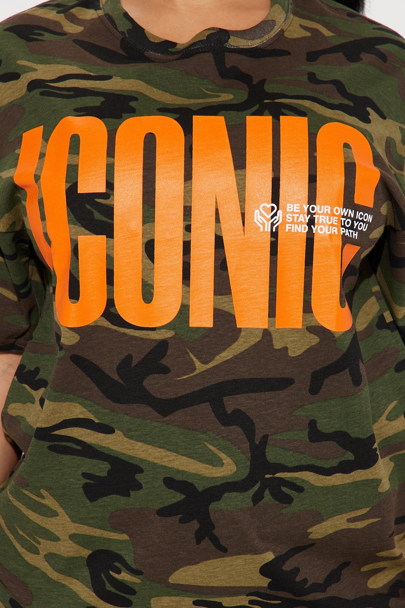 Iconic Camo Tshirt - Camouflage sold by Fashion Nova product image thumbnail 3