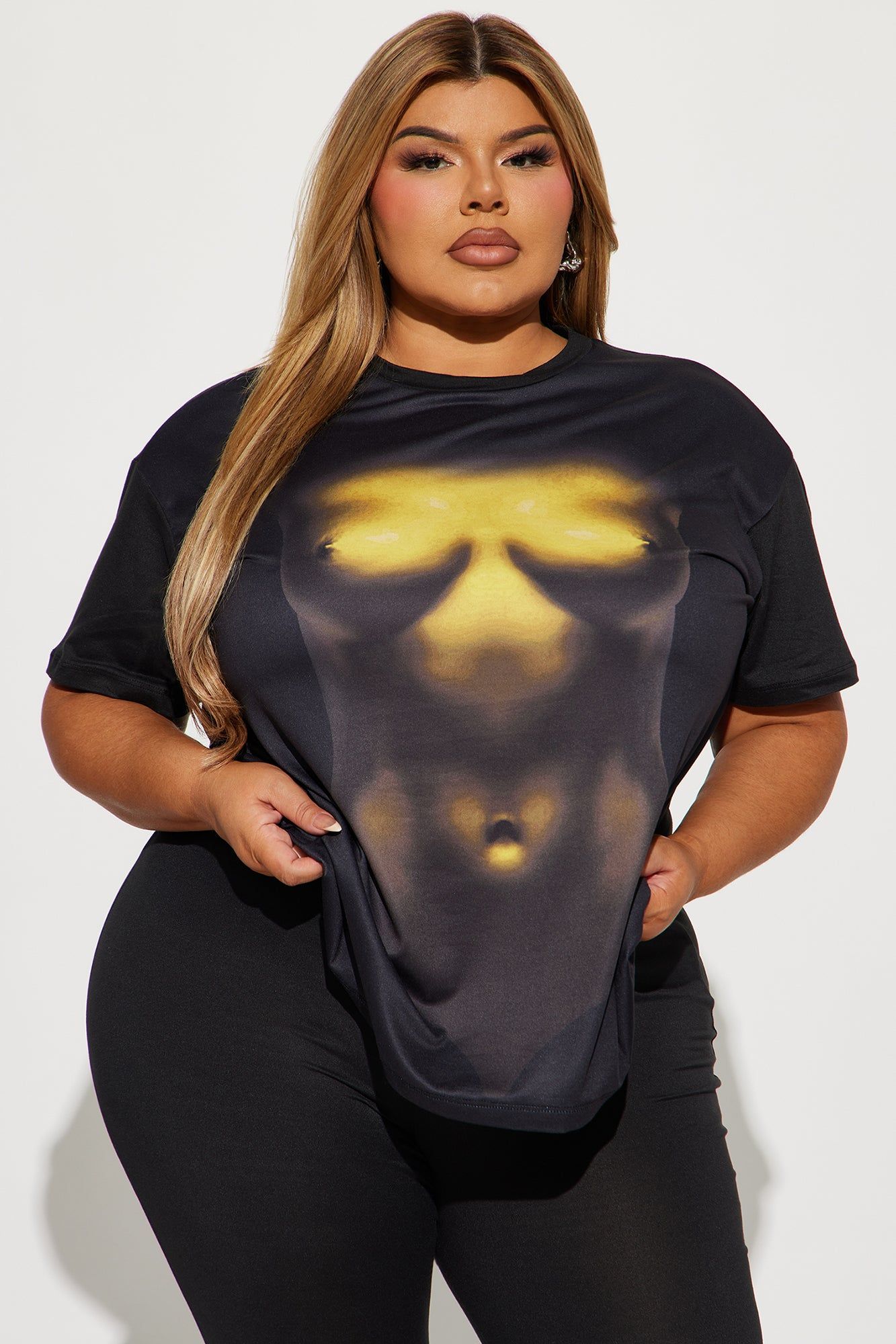 Body Language Legging Set - Black/combo sold by Fashion Nova product image thumbnail 5