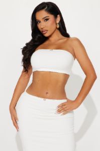 Love Me Skirt Set - Ivory sold by Fashion Nova