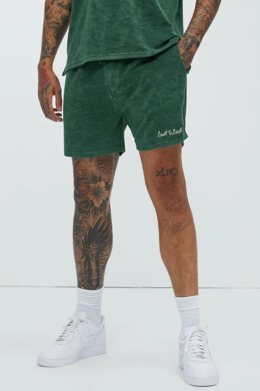 Coast To Coast Sweatshorts - Hunter sold by Fashion Nova