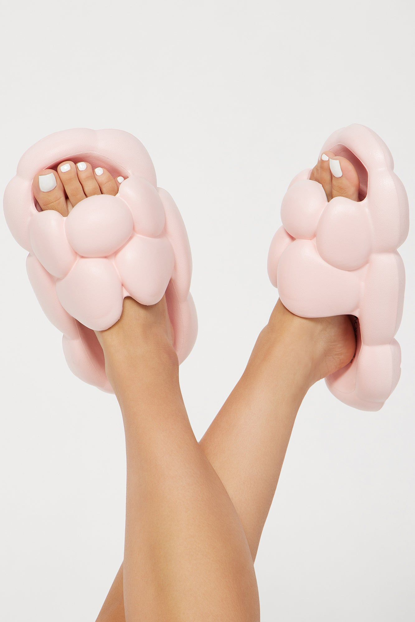 Always Daydreaming Casual Slides - Pink sold by Fashion Nova