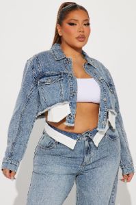 Nori Denim Washed Pant Set - Medium Wash sold by Fashion Nova