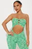 It Goes Like This Jumpsuit - Green sold by Fashion Nova