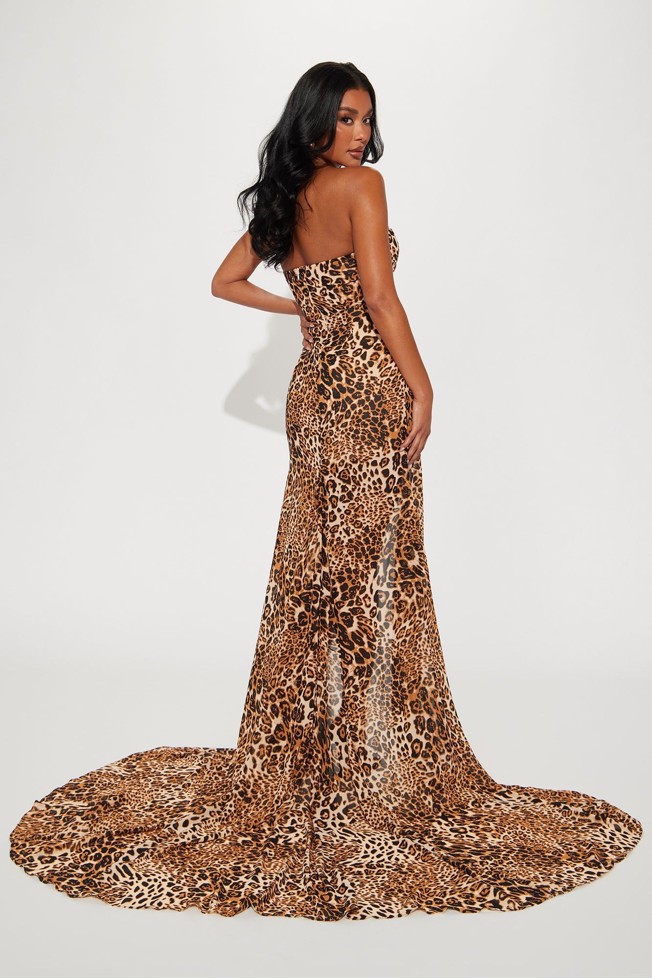 Leanne Maxi Dress - Leopard sold by Fashion Nova product image thumbnail 3