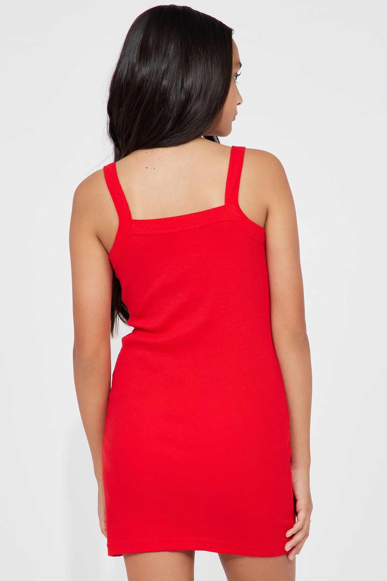 Mini Rib Knit Sheath Dress - Red sold by Fashion Nova product image thumbnail 2