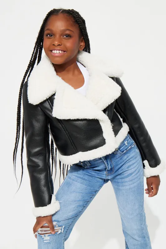 Mini Crossing Ways Moto Jacket - Brown sold by Fashion Nova