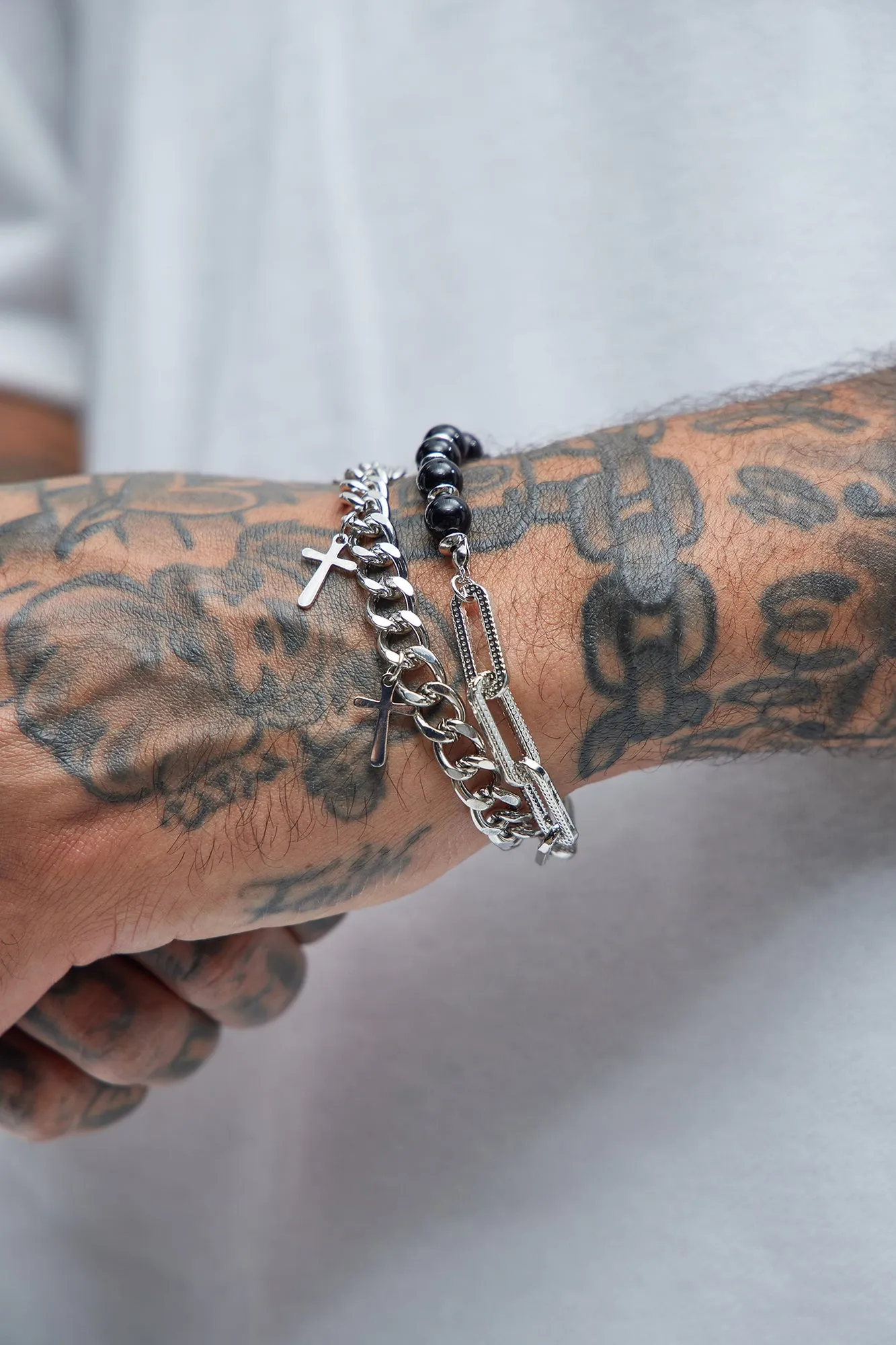 Furious Living Bracelet Set - Silver sold by Fashion Nova