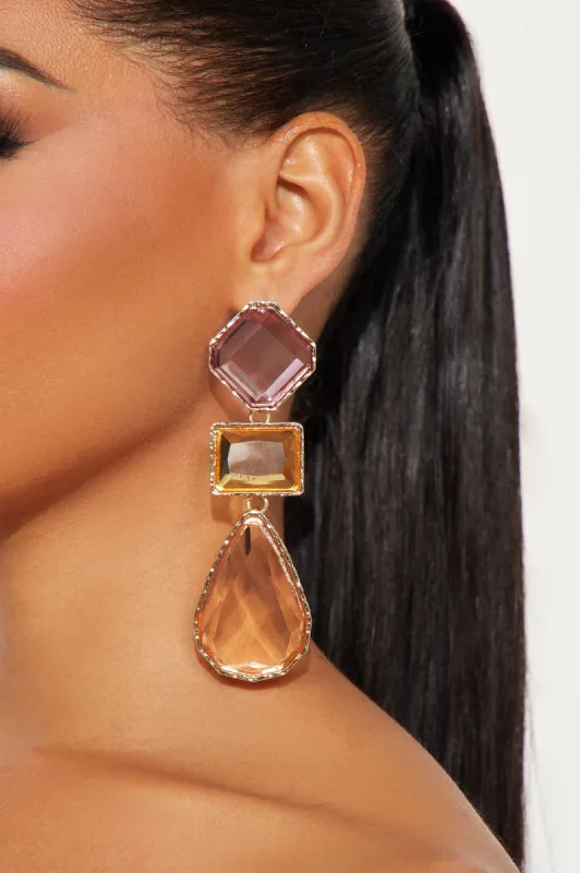 Delightful Day Earrings - Multi Color sold by Fashion Nova