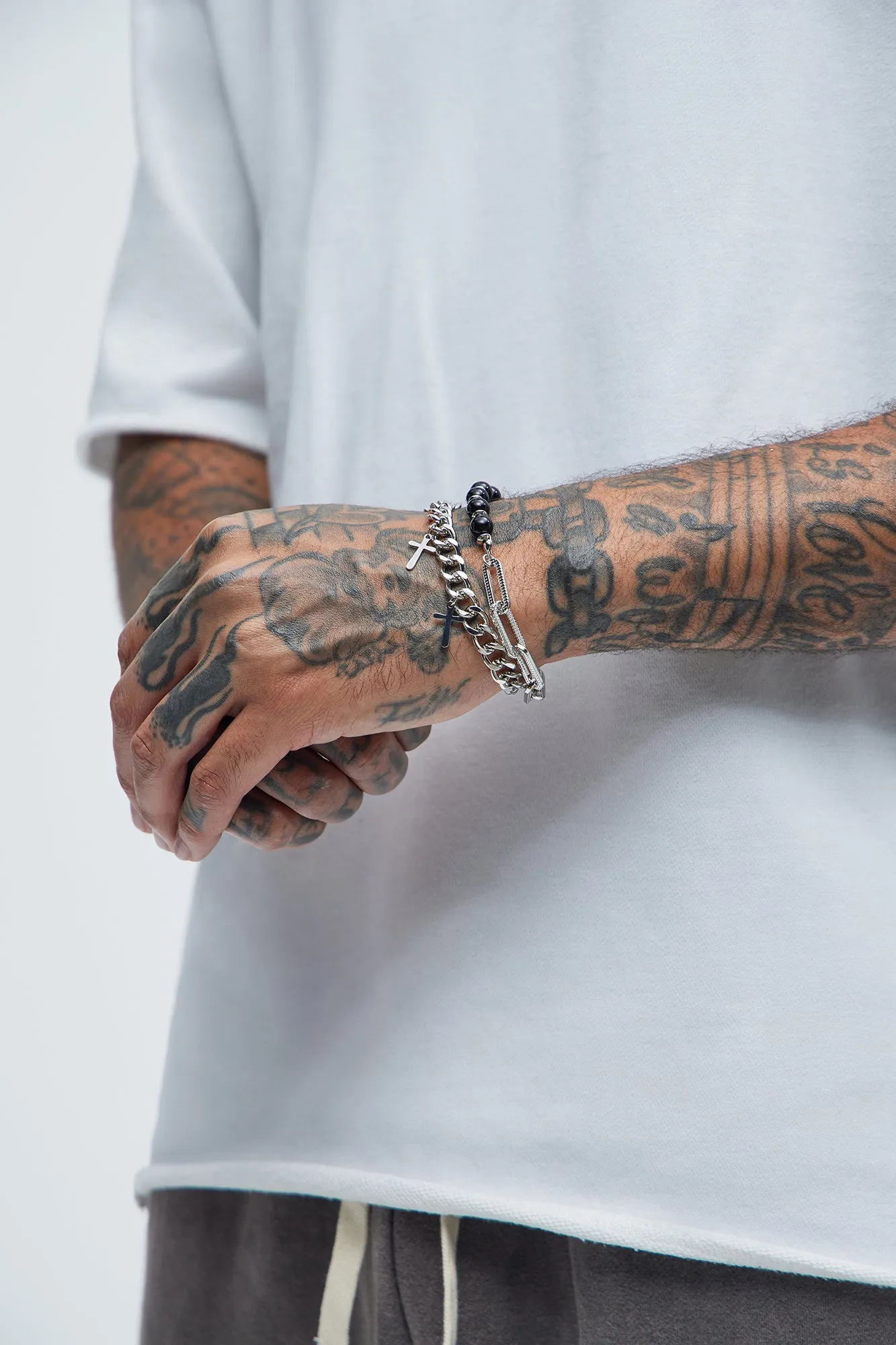 Furious Living Bracelet Set - Silver sold by Fashion Nova product image thumbnail 2