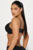 Full Heart Push Up Lace Bra - Black sold by Fashion Nova